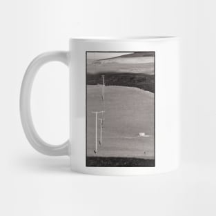 Light and shadow over the Mull of Galloway, Scotland Mug